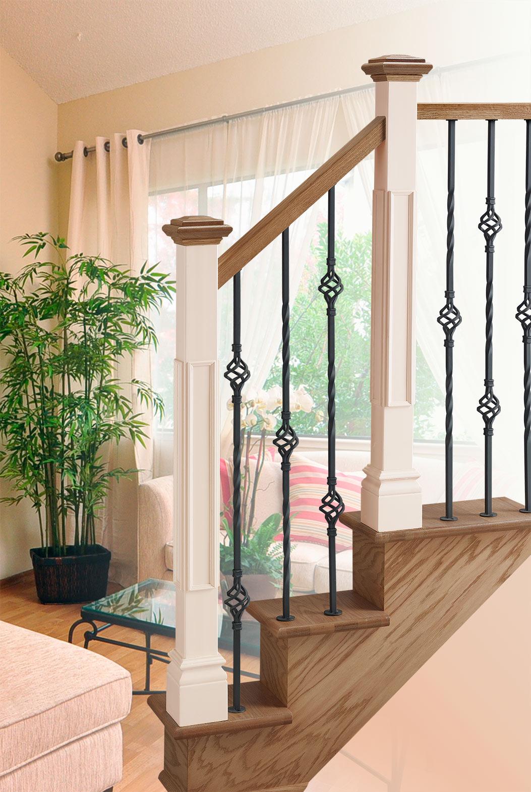 BASKET wrought iron Colonial Elegance